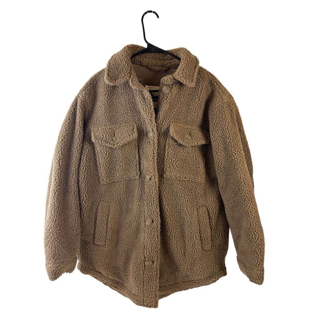 American Eagle Super Soft Solid Jacket Shacket Me… - image 1